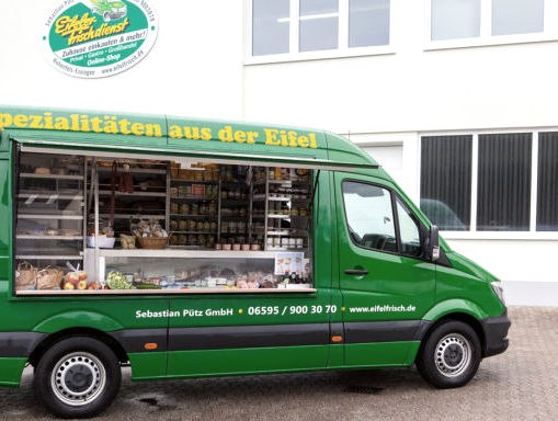 Eifelfrisch Verkaufswagen, © eifelfrisch GmbH Eifelfrisch Verkaufswagen, © eifelfrisch GmbH