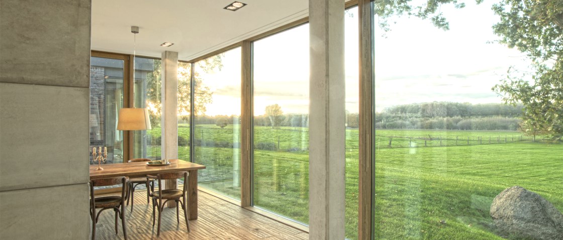 Die Innovation FineLine: Große Fensterflächen in minimalistischem Design und reduzierten Rahmen., © UNILUX Die Innovation FineLine: Große Fensterflächen in minimalistischem Design und reduzierten Rahmen., © UNILUX