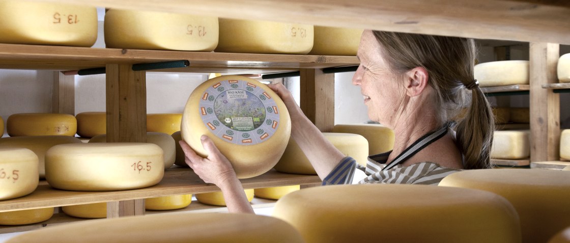 In der Käserei, © Hof Breit In der Käserei, © Hof Breit