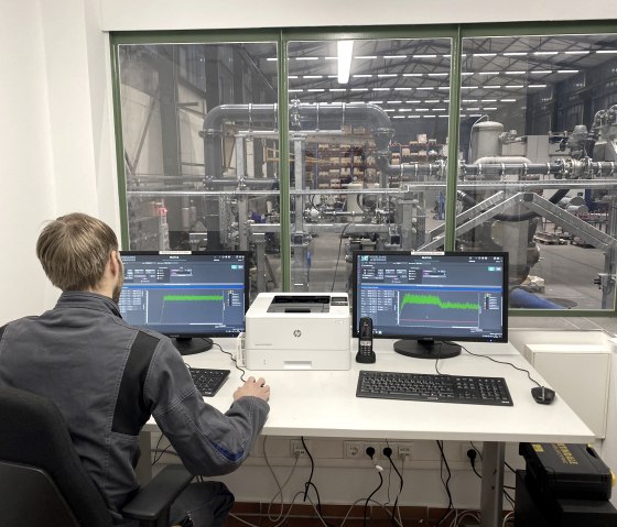 Prüfstand, © Emmerich Pumpenfabrik Prüfstand, © Emmerich Pumpenfabrik