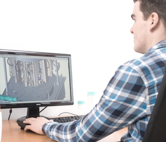 Die Planung erfolgt am Rechner, © Bünder und Schmitt Maschinenbau GmbH Die Planung erfolgt am Rechner, © Bünder und Schmitt Maschinenbau GmbH