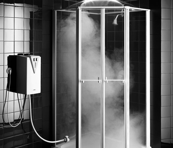 Dampfkabine aus dem Jahr 1980, © HOESCH Design GmbH Dampfkabine aus dem Jahr 1980, © HOESCH Design GmbH