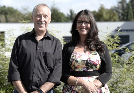 Myrenne GmbH - Die Geschäftsführer Evelyn Myrenne & Karl-Heinz Backes, © Eifel Tourismus Myrenne GmbH - Die Geschäftsführer Evelyn Myrenne & Karl-Heinz Backes, © Eifel Tourismus