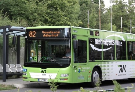 Nationalpark-Shuttle, © Regionalverkehr Köln Nationalpark-Shuttle, © Regionalverkehr Köln