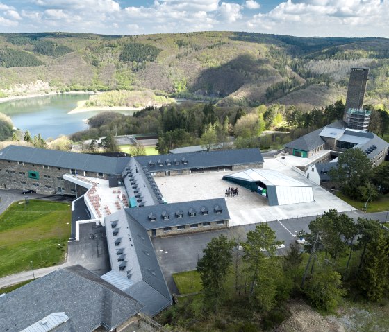 Das Forum mit den beiden Dauerausstellungen, © Vogelsang IP Das Forum mit den beiden Dauerausstellungen, © Vogelsang IP