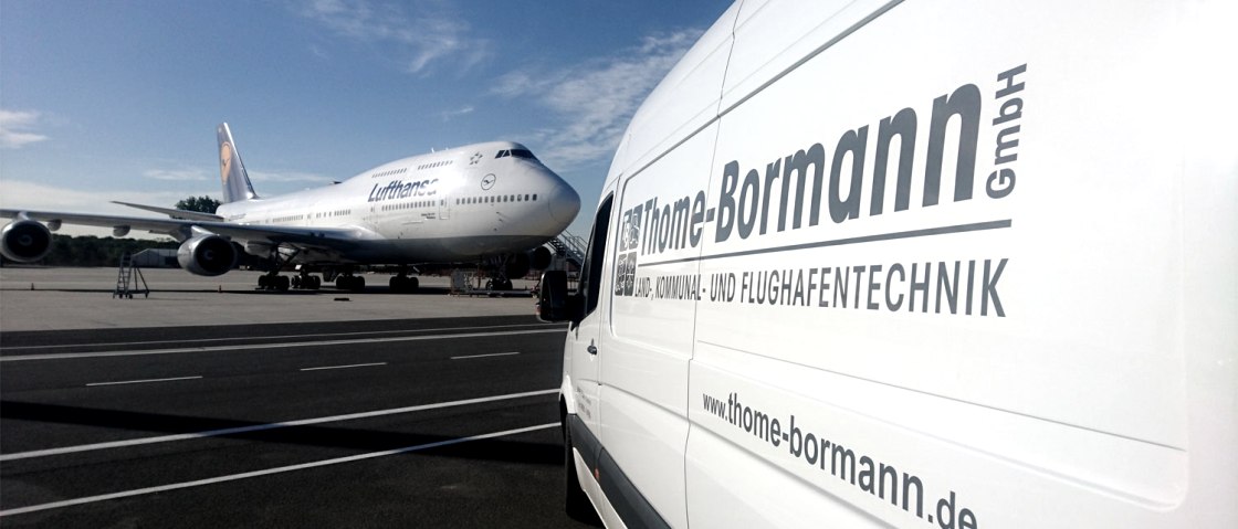 Flugplatztechnik, © Thome-Bormann Flugplatztechnik, © Thome-Bormann