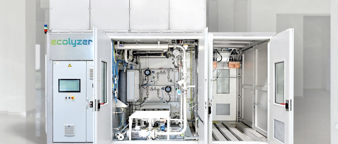 Der EcoLyzer von innen, © ecoclean Der EcoLyzer von innen, © ecoclean