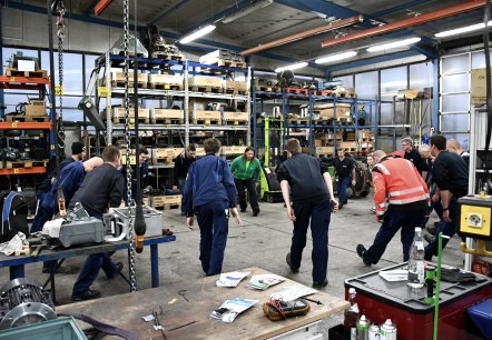 BGM bei Fuhrmann Antriebs- und Krantechnik, © HWK Koblenz BGM bei Fuhrmann Antriebs- und Krantechnik, © HWK Koblenz