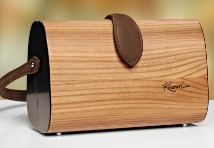 Designertaschen aus Holz, © Schreinerei Kaspari GmbH & Co. KG Designertaschen aus Holz, © Schreinerei Kaspari GmbH & Co. KG
