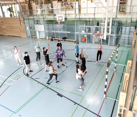 Sporthalle im Freizeithaus des Euro-BBW, © Euro-BBW Sporthalle im Freizeithaus des Euro-BBW, © Euro-BBW