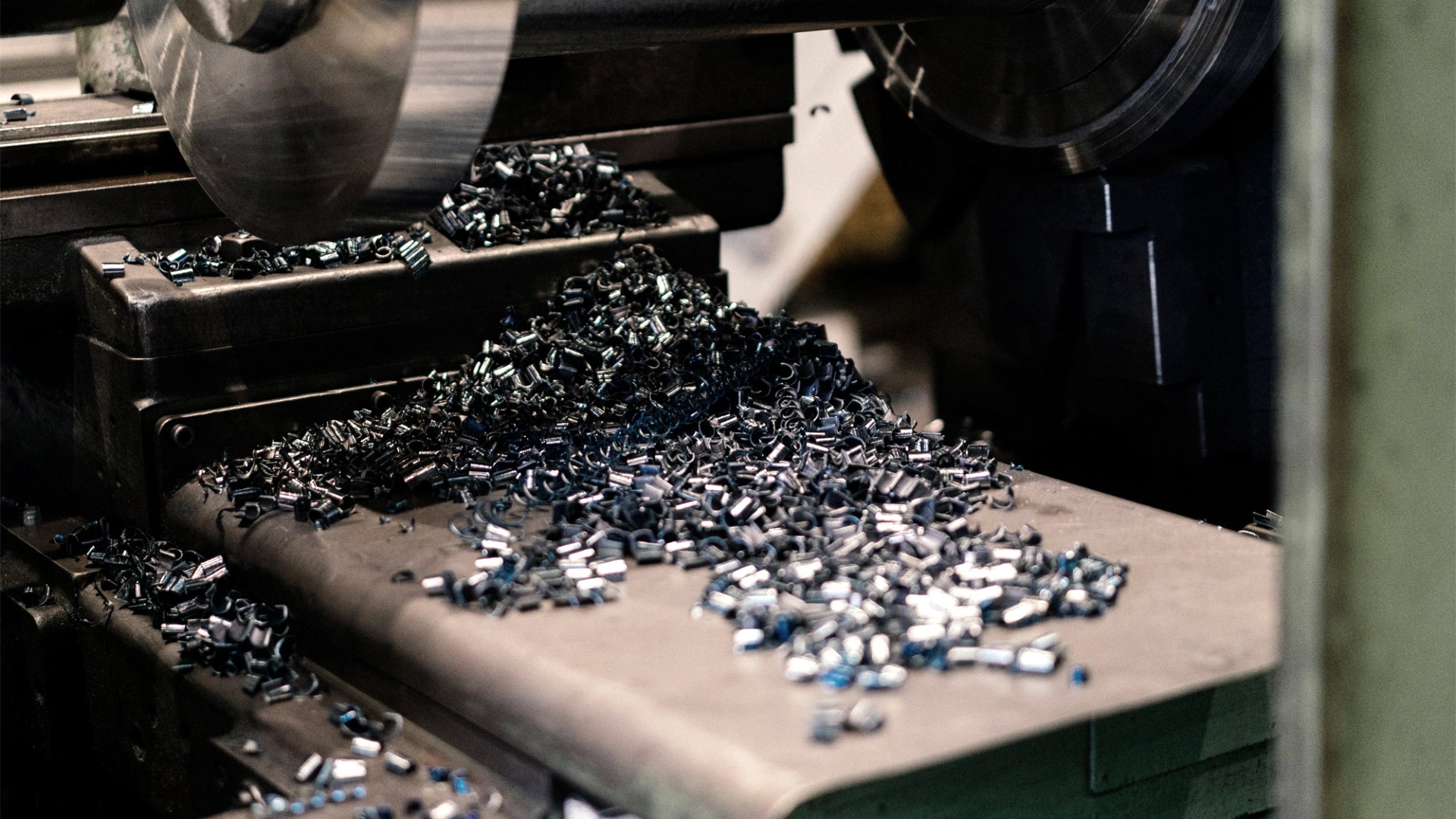 Recycling von Metall, © Zukunftsinitiative Eifel (c) Lars May Recycling von Metall, © Zukunftsinitiative Eifel (c) Lars May