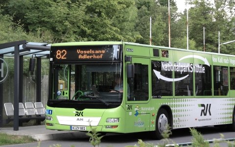 Nationalpark-Shuttle, © Regionalverkehr Köln Nationalpark-Shuttle, © Regionalverkehr Köln