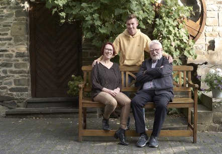 Ruth, Emil und Guido Breuer, © Historische Senfmühle Monschau Ruth, Emil und Guido Breuer, © Historische Senfmühle Monschau
