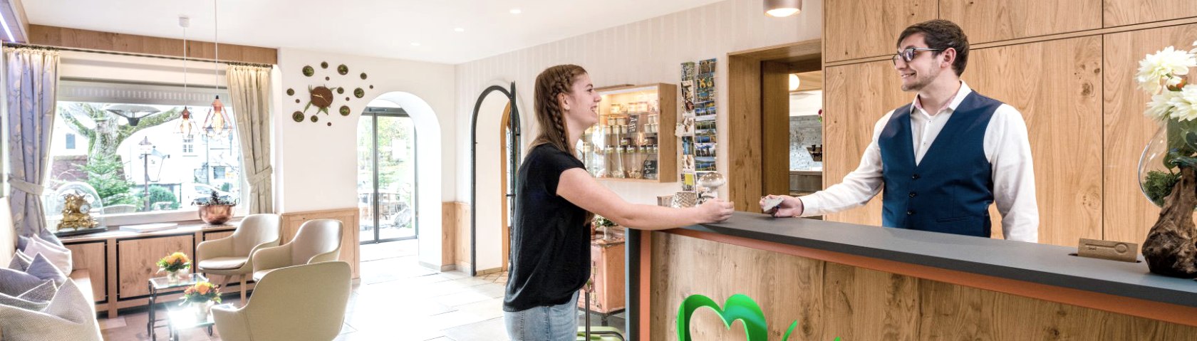 Rezeption , © Schneider am Maar/Mölder Rezeption , © Schneider am Maar/Mölder