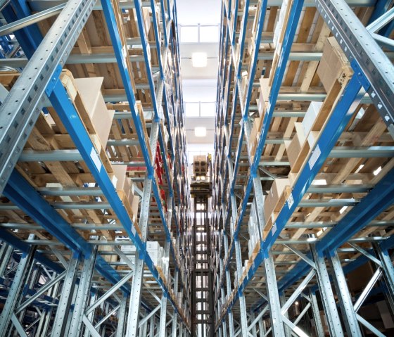 Hochregallager, © Mehrtec GmbH Hochregallager, © Mehrtec GmbH