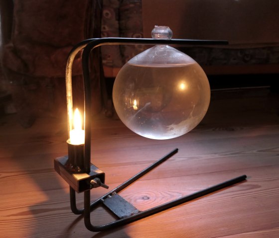 Heimatmuseum alte Lampe eines Schuhmachers, © Schieferland Kaisersesch Heimatmuseum alte Lampe eines Schuhmachers, © Schieferland Kaisersesch