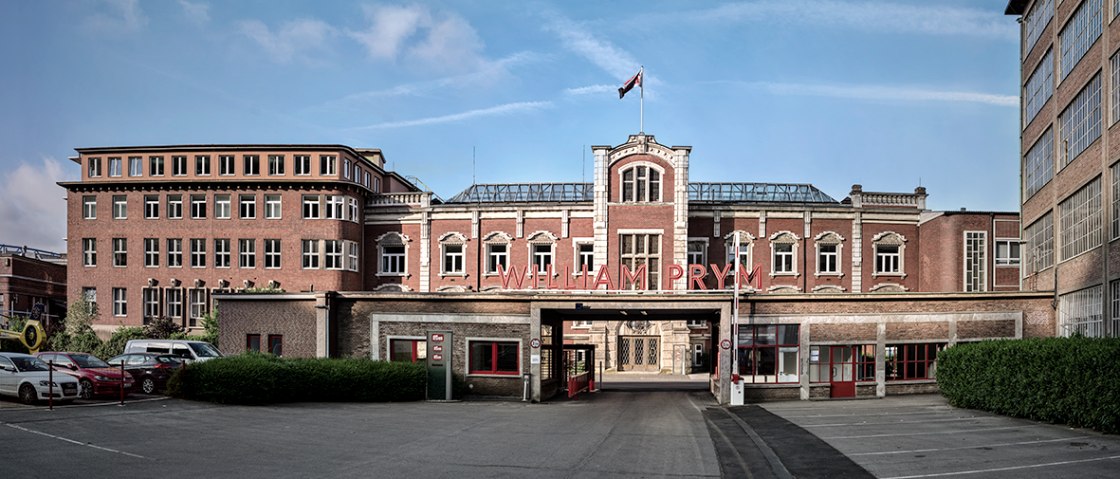 Der Hauptsitz der William Prym Holding GmbH in Stolberg, © Prym Consumer Europe GmbH Der Hauptsitz der William Prym Holding GmbH in Stolberg, © Prym Consumer Europe GmbH