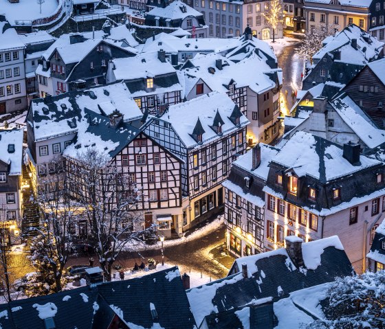 Monschau im Winter, © Eifel Tourismus/Dominik Ketz Monschau im Winter, © Eifel Tourismus/Dominik Ketz