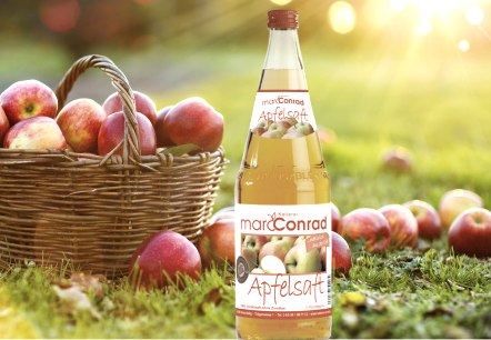 Eifel Apfelsaft, © AdobeStock - Bildmontage Eifel Apfelsaft, © AdobeStock - Bildmontage