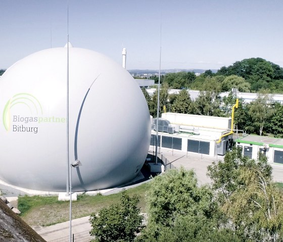 Biogasaufbereitung in Bitburg, © KNE Biogasaufbereitung in Bitburg, © KNE