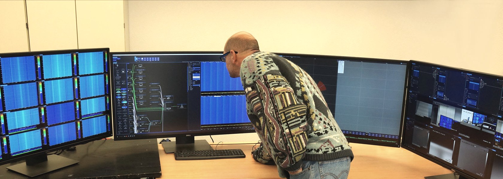 Aaronia Schaltzentrale, © Aaronia Aaronia Schaltzentrale, © Aaronia