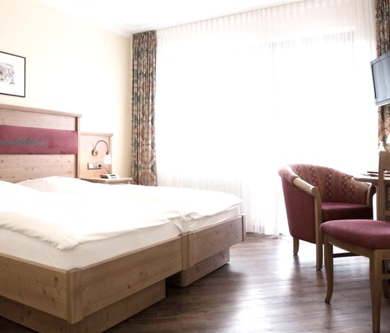 Eines der Zimmer, © Landgasthof Gut Marienbildchen Eines der Zimmer, © Landgasthof Gut Marienbildchen