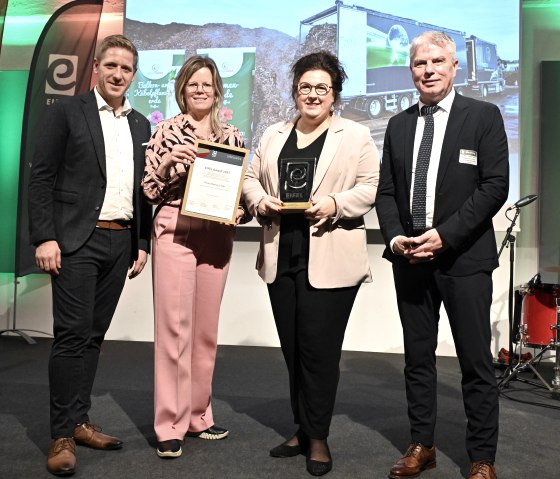 Das Unternehmen erhielt 2025 den EIFEL Award "Regionale Wertschöpfung", © Eifel Tourismus GmbH/Petra Grebe Das Unternehmen erhielt 2025 den EIFEL Award "Regionale Wertschöpfung", © Eifel Tourismus GmbH/Petra Grebe