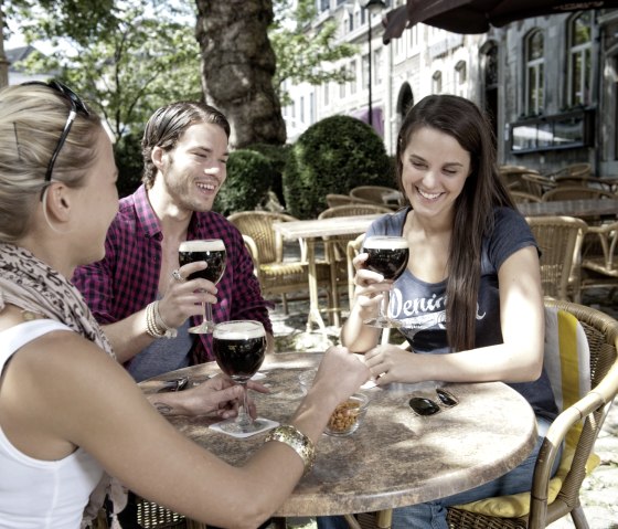 Der Marktplatz ist ein beliebter Treffpunkt, © Willi Filz Der Marktplatz ist ein beliebter Treffpunkt, © Willi Filz