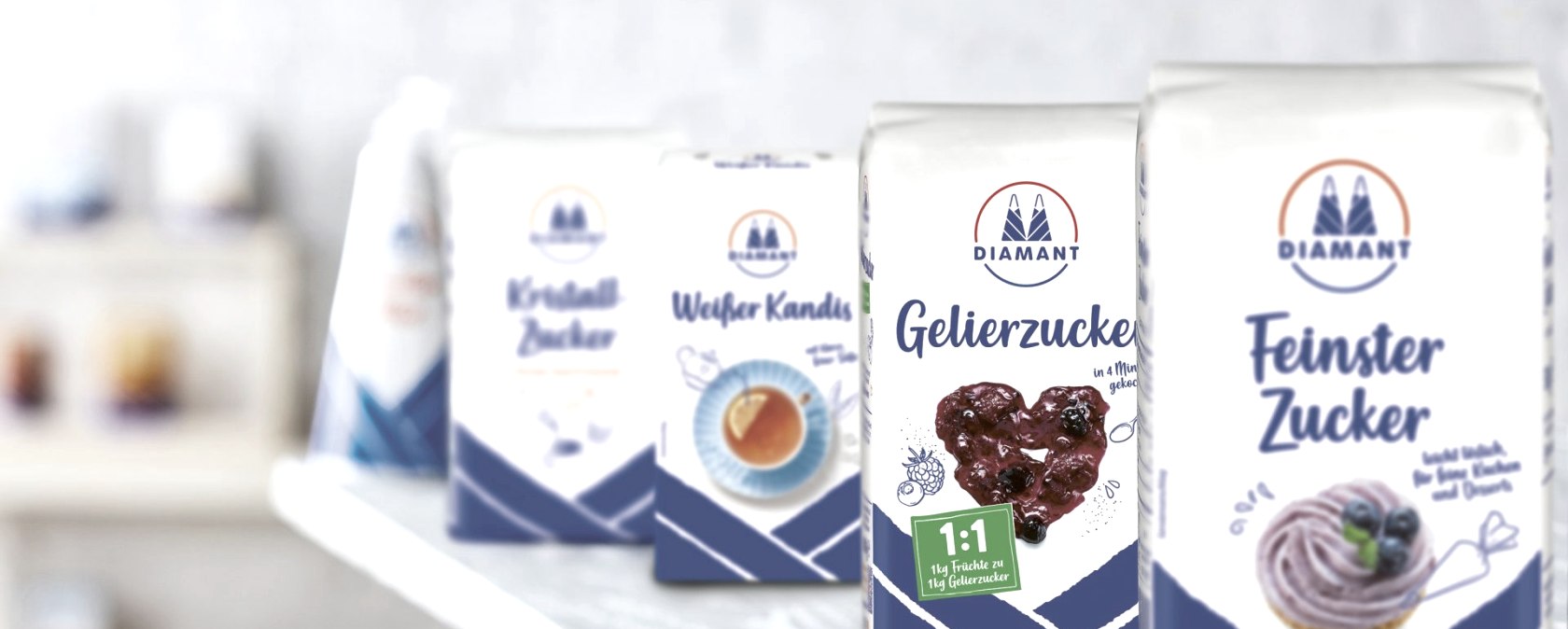 Zucker-Sortiment, © Pfeifer & Langen GmbH & Co. KG Zucker-Sortiment, © Pfeifer & Langen GmbH & Co. KG