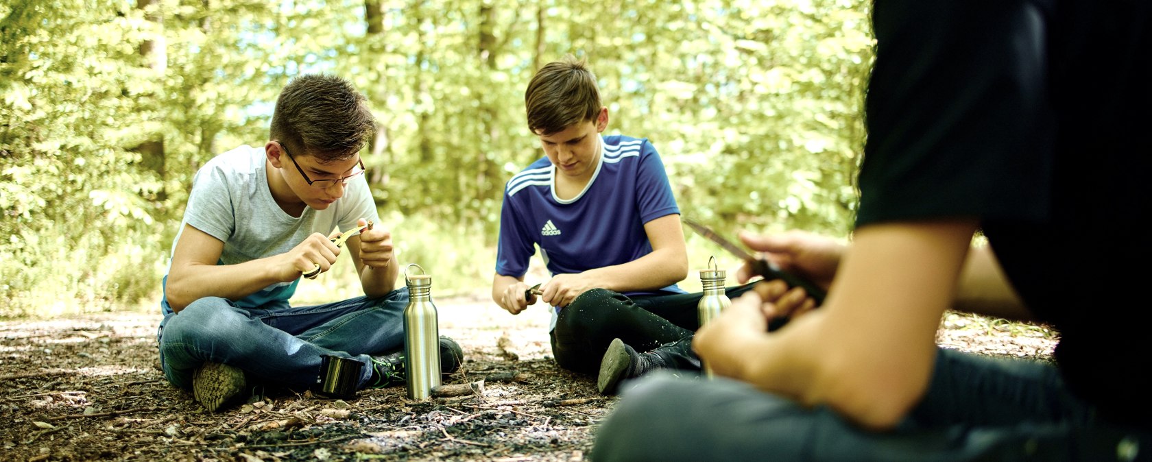 Die Seminare finden größtenteils draußen statt, © Waldakademie Die Seminare finden größtenteils draußen statt, © Waldakademie