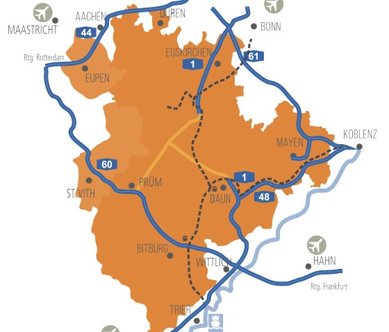 Eifel-Verkehrsinfrastruktur Eifel-Verkehrsinfrastruktur