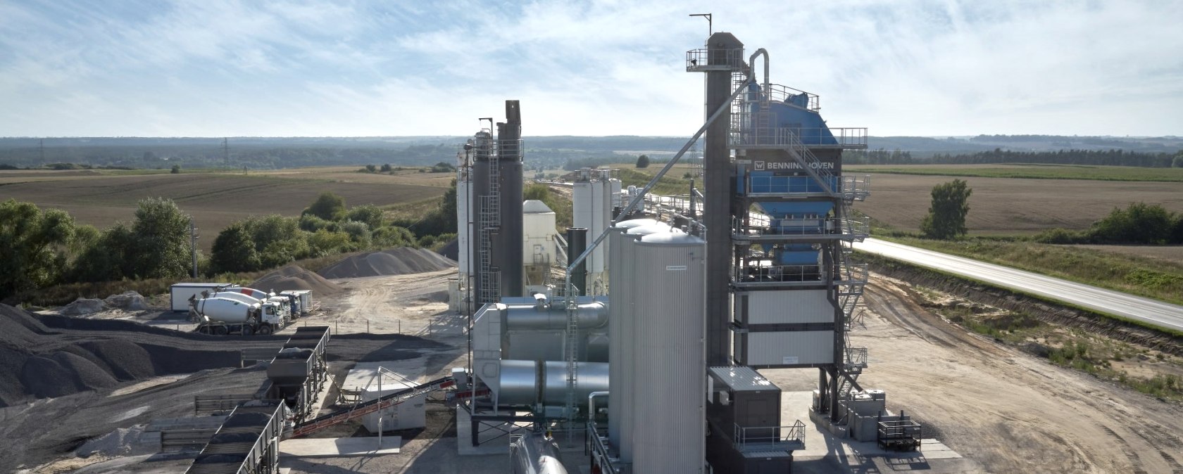 Asphaltmischanlagen, © Benninghoven/Wirtgen Mineral Technologies GmbH Asphaltmischanlagen, © Benninghoven/Wirtgen Mineral Technologies GmbH