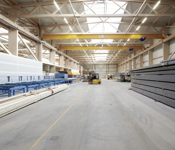 Produktionshalle, © X-Wood Concept GmbH Produktionshalle, © X-Wood Concept GmbH