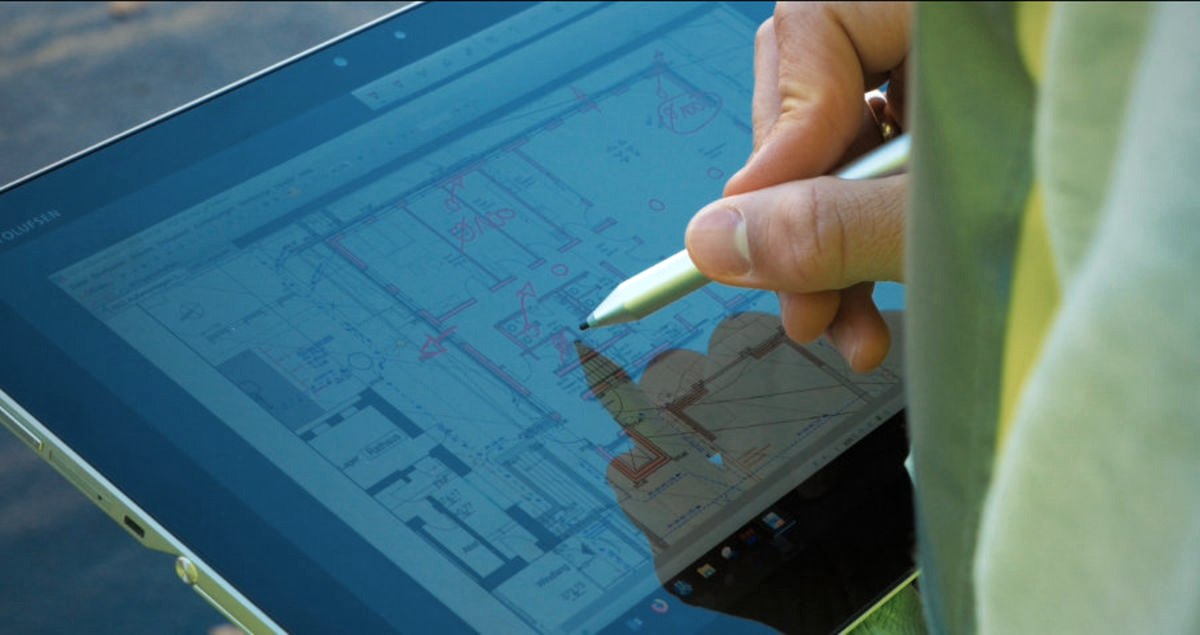 Gezeichnet und geplant wird am Rechner, © PE Becker GmbH Gezeichnet und geplant wird am Rechner, © PE Becker GmbH