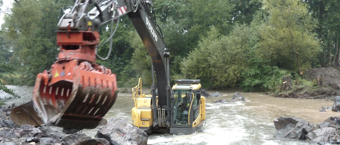 Baggern, © Astakus GmbH Baggern, © Astakus GmbH