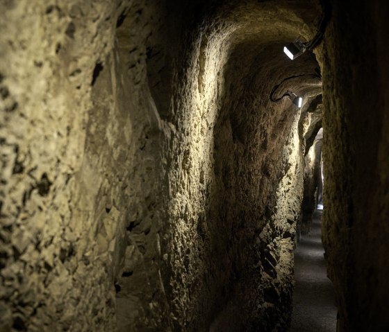 Der Ulmener Maarstollen, © Natur- und Geopark Vulkaneifel Der Ulmener Maarstollen, © Natur- und Geopark Vulkaneifel