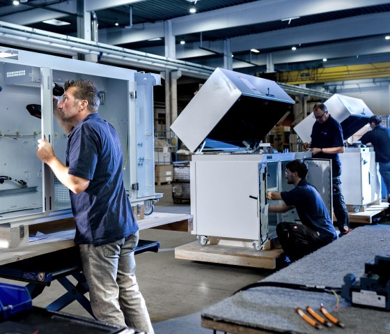 In der Montage, © Deutsche Mechatronics GmbH In der Montage, © Deutsche Mechatronics GmbH