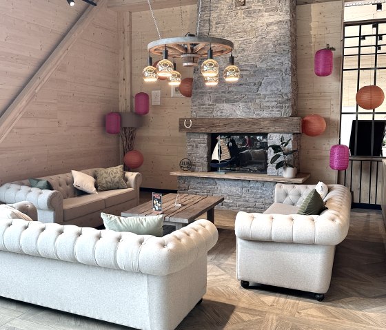 Eine gemütliche Ecke im Backstubencafé, © Fonk Backwaren Eine gemütliche Ecke im Backstubencafé, © Fonk Backwaren