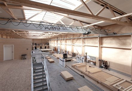 Produktionshalle in Kall, © X-Wood Concept GmbH Produktionshalle in Kall, © X-Wood Concept GmbH