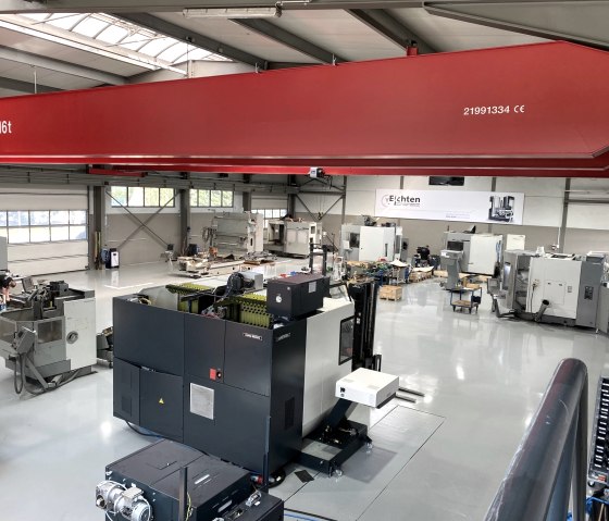 Blick in die Werkstatt, © Eichten Werkzeugmaschinen GmbH Blick in die Werkstatt, © Eichten Werkzeugmaschinen GmbH