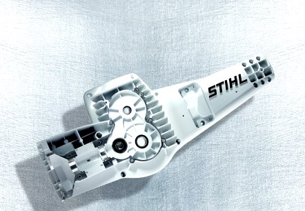 Neben Produkten für STIHL Sägen und Geräte werden im Weinsheimer Werk auch Magnesium Druckguss Bauteile für Drittkunden gefertigt., © Andreas Stihl AG & Co. KG Neben Produkten für STIHL Sägen und Geräte werden im Weinsheimer Werk auch Magnesium Druckguss Bauteile für Drittkunden gefertigt., © Andreas Stihl AG & Co. KG
