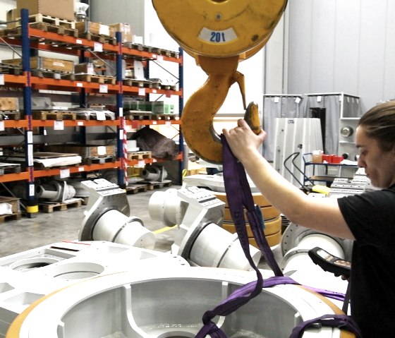 In der Halle, © CFM Schiller GmbH In der Halle, © CFM Schiller GmbH