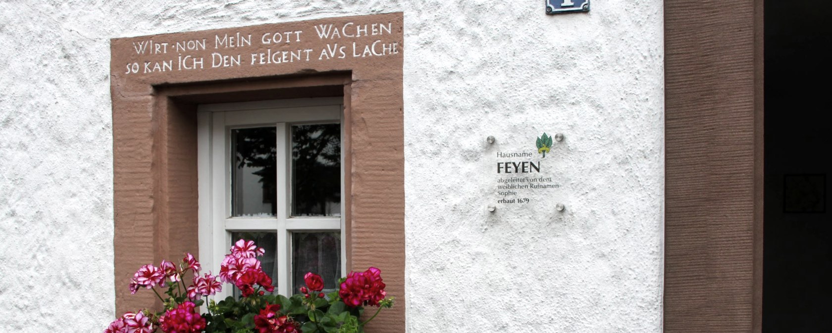 Alte Hausnamen, © Stefan Lieser Alte Hausnamen, © Stefan Lieser