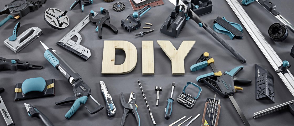 wolfcraft DIY-Sortiment, © wolfcraft GmbH wolfcraft DIY-Sortiment, © wolfcraft GmbH