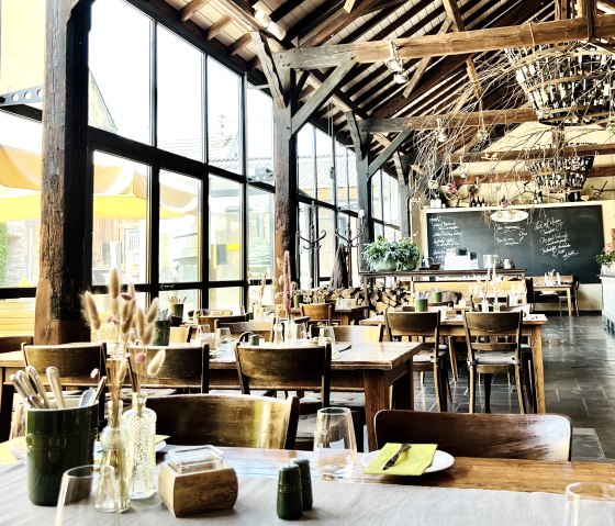 Das Gasthaus Eiflers Zeiten, © Landlust Burg Flamersheim Das Gasthaus Eiflers Zeiten, © Landlust Burg Flamersheim