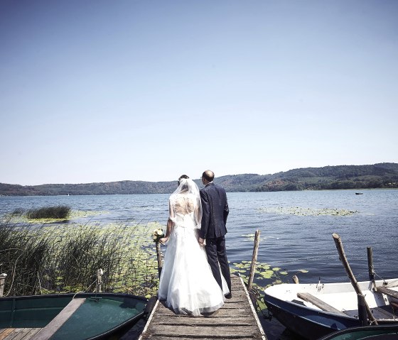 Hochzeitspaar, © ©Seehotel Maria Laach Hochzeitspaar, © ©Seehotel Maria Laach