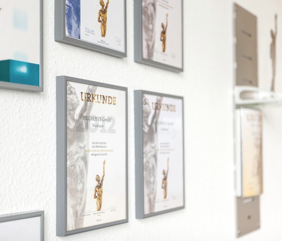 Auszeichnung, © Premosys Auszeichnung, © Premosys