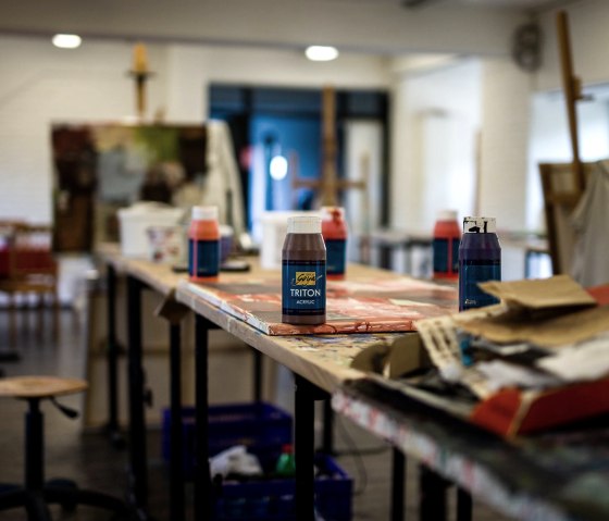 Kunstakademie Heimbach, Utensilien, © Tourismus NRW e.V. Kunstakademie Heimbach, Utensilien, © Tourismus NRW e.V.