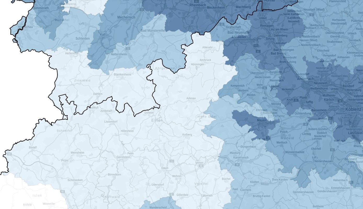 Regionenatlas, © Statistische Ämter des Bundes und der Länder Regionenatlas, © Statistische Ämter des Bundes und der Länder