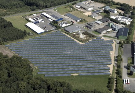 Photovoltaik-Anlage bei Blankenrath, © Kreisverwaltung Cochem-Zell Photovoltaik-Anlage bei Blankenrath, © Kreisverwaltung Cochem-Zell